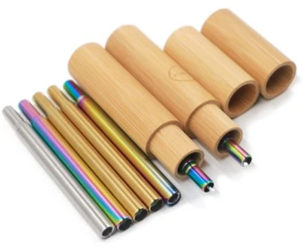 telescopic drinking straw metal bar