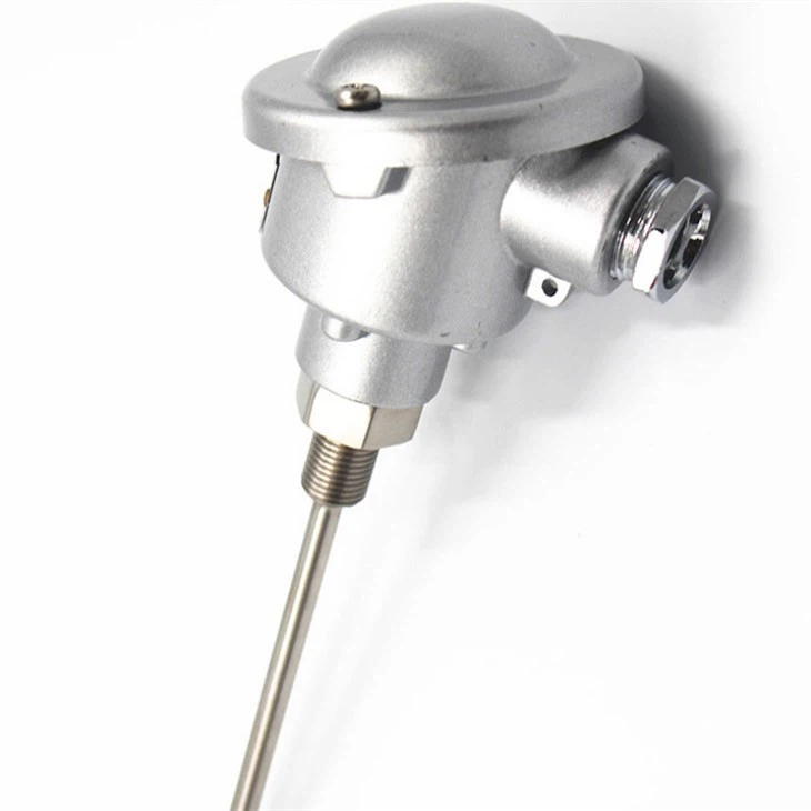 Pt100 Type High Temperature Platinum Rhodium Thermocouple With Corundum Tube